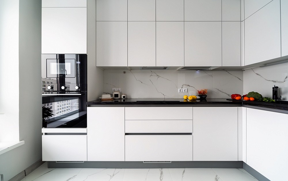 Графичная кухня победителей акции «Дарим кухни» 