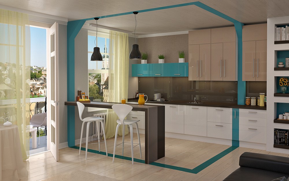 Кухня Эмма глянцевая