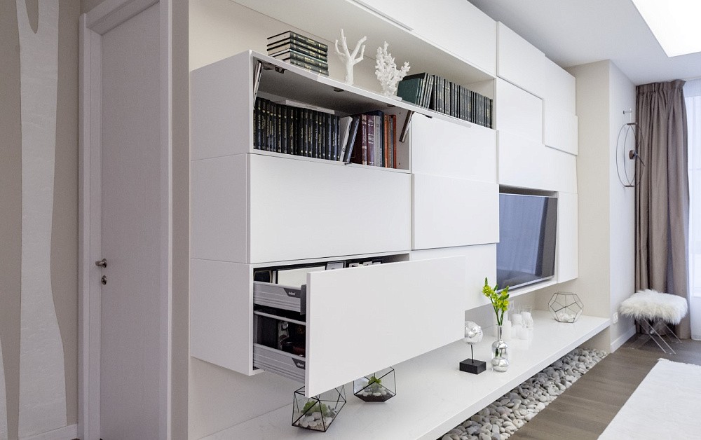 Гостиная Кристально-белый лёд