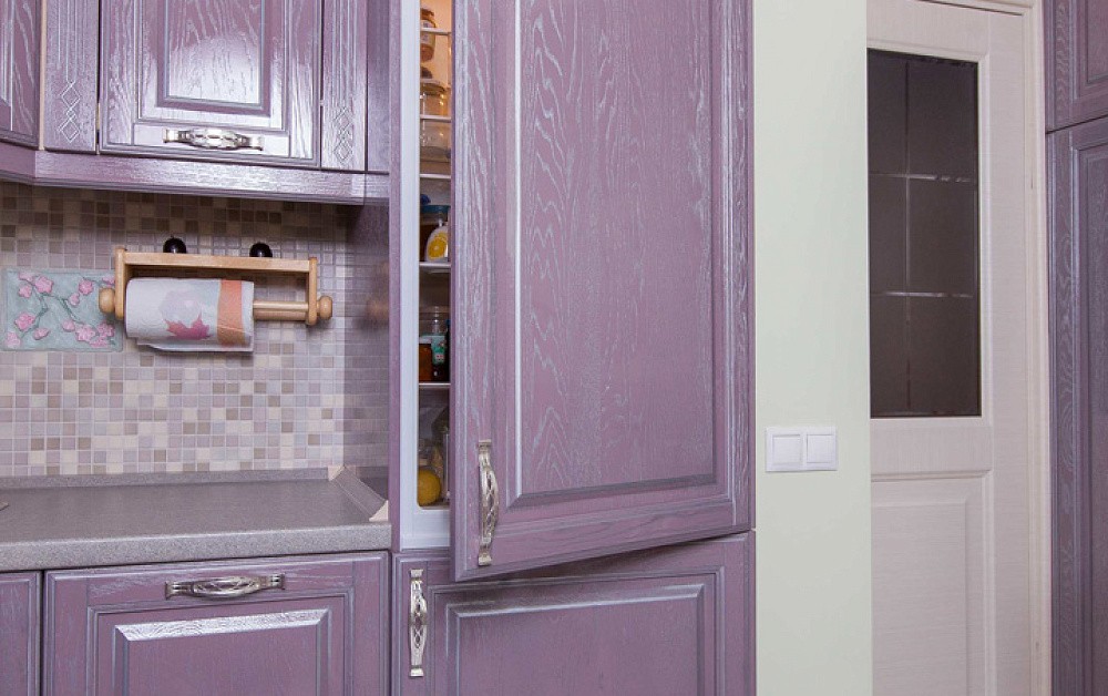 Кухня Виконт лиловый