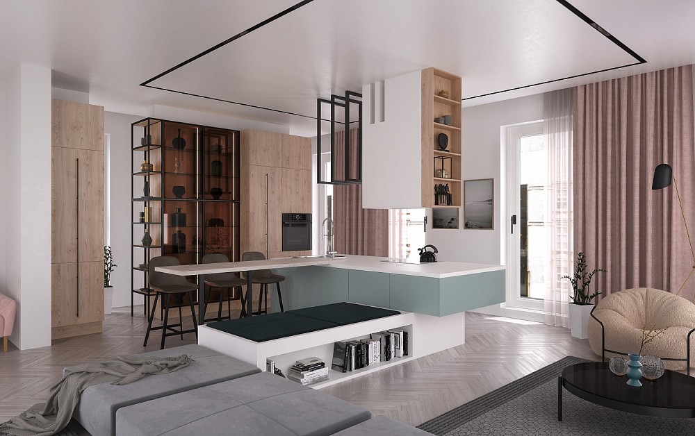 Кухня Стоун Колор