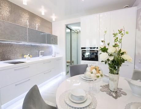 Глянцевая кухня в Ростове-на-Дону