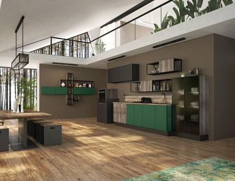 Кухонный гарнитур для маленькой кухни