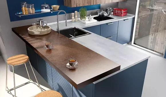 Синяя кухня в Тольятти