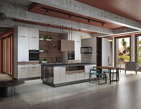 Светлая кухня в Обнинске