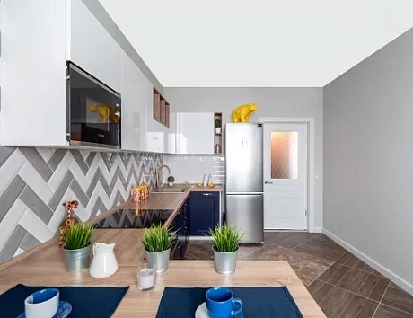 Синяя кухня