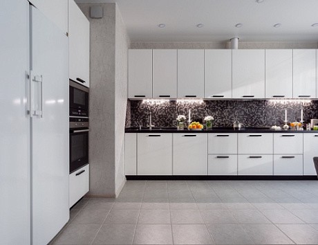 Глянцевая кухня в Ростове-на-Дону