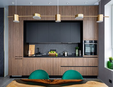 Формы кухонных гарнитуров