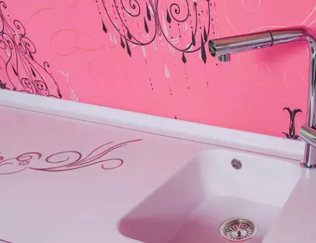 Фиолетовая кухня в Казани