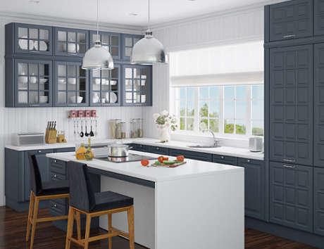 Серая кухня в Санкт-Петербурге