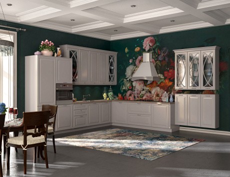 Серая кухня в Чите