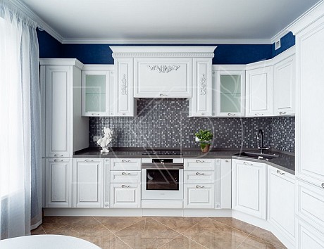 Элитные угловые кухни