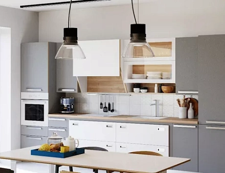 Серая кухня в Санкт-Петербурге