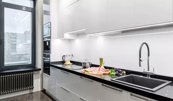 Глянцевая кухня в Твери