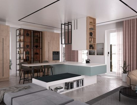 Кухни в стиле Хай-тек