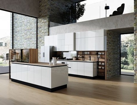 Кухни без ручек