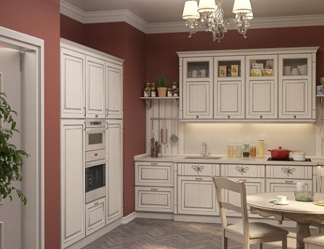 Светлая кухня в Обнинске