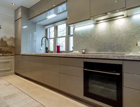 Серая кухня в Самаре