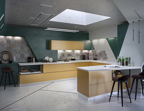 Желтая кухня в Ярославле