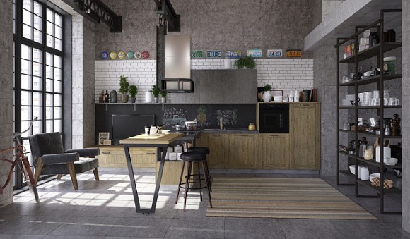 Темная кухня в Тольятти