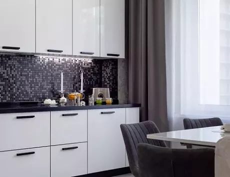 Глянцевая кухня в Ростове-на-Дону