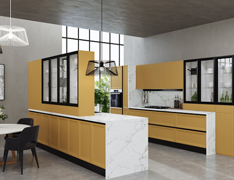 Желтая кухня в Ярославле