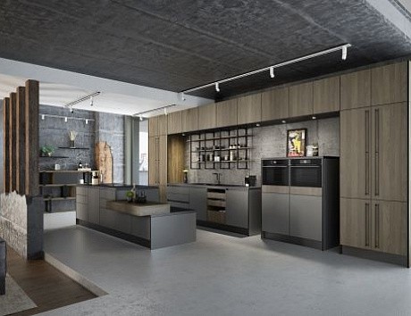 Кухня без ручек