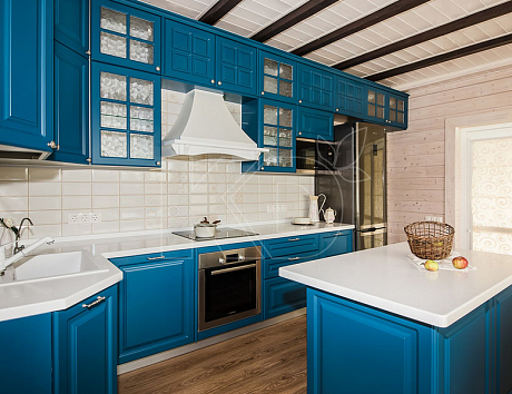 Варианты угловых кухонь