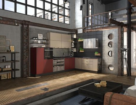 угловая кухня