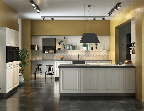 Серая кухня в Чите