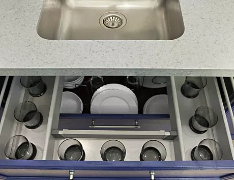 Синяя кухня в Тольятти