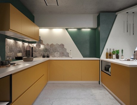 Желтая кухня в Ярославле