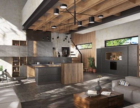 Кухня с островом