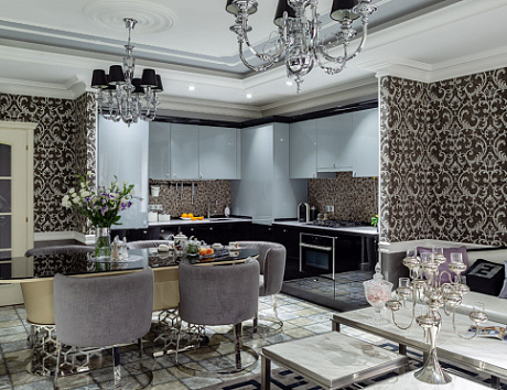 Дизайн кухни в английском стиле