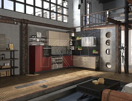 Современный дизайн кухни модерн