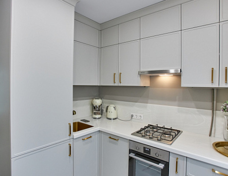 Серая кухня в Нижнем Новгороде