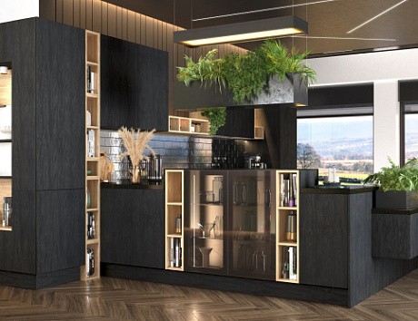 Черная кухня в Новосибирске