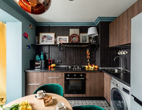 Темная кухня в Санкт-Петербурге