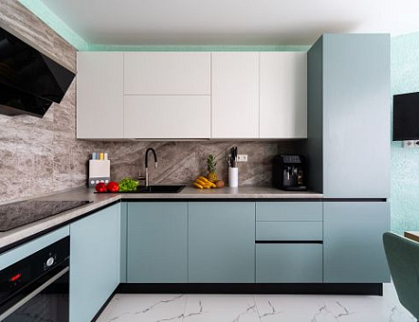 Дизайн угловой кухни