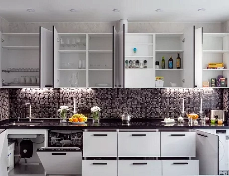 Глянцевая кухня в Санкт-Петербурге