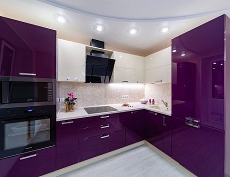 Дизайн угловой кухни