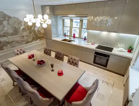 Глянцевая кухня в Волгограде