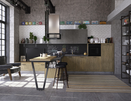 Серая кухня в Сызрани