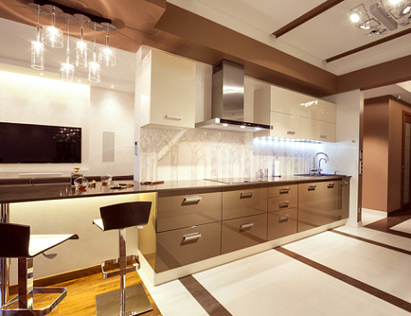 Коричневая кухня во Владикавказе