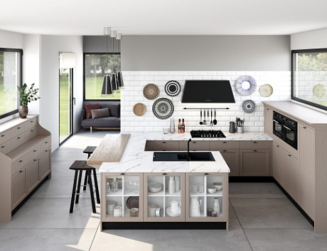 Светлая кухня в Арзамасе