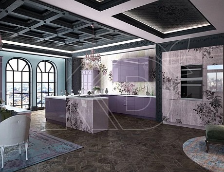 Современный дизайн кухни модерн