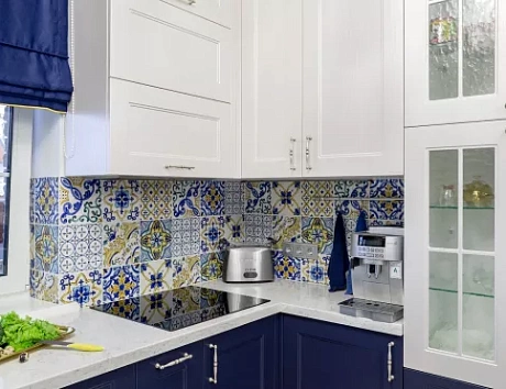 Синяя кухня в Казани