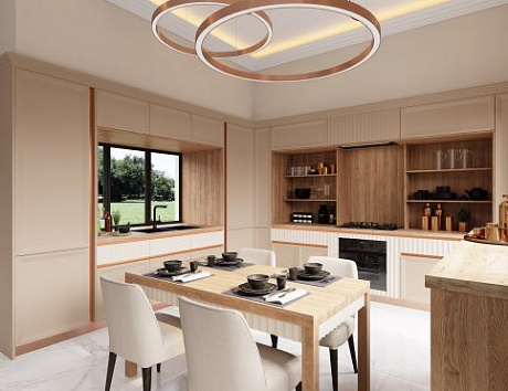 Большие кухни