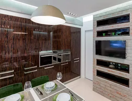 Кухня металлик в Южно-Сахалинске