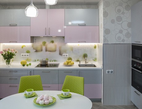 Серая кухня в Егорьевске